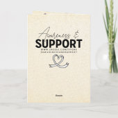 Carte Support for someone with Fibromyalgia (Dos)