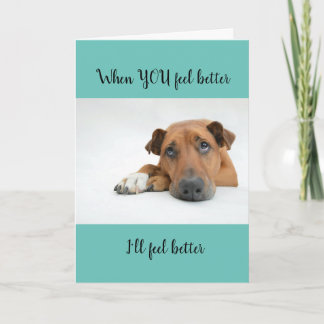 Carte Support mignon Obtenez des souhaits de bienvenue