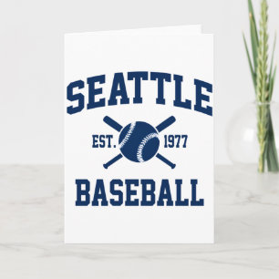 Carte Supporter de l'équipe de baseball athlétique vinta