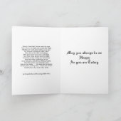 CARTE SUR CETTE JOURNÉE DE MARIAGE (Intérieur)