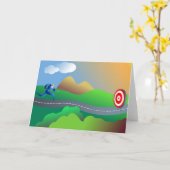 Carte Sur la cible (Fleur jaune)