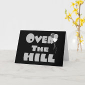 Carte Sur la colline Cadeaux et vêtements d'anniversaire (Fleur jaune)