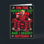 Carte Sur La Liste Vilain Et Je Ne Regrette Rien Horreur<br><div class="desc">Sur La Liste Vilain Et Je Ne Regrette Rien Horreur Noël</div>