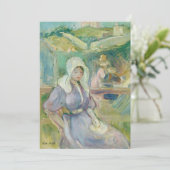 Carte Sur La Plage À Portrieux | Berthe Morisot (Debout devant)