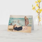 Carte Sur la plage | Édouard Manet (Fleur jaune)