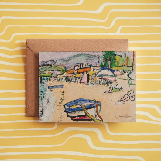 Carte Sur La Plage | George Leslie Hunter