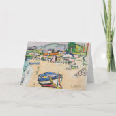 Carte Sur La Plage | George Leslie Hunter (Devant)