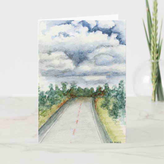 Carte Sur la route à nouveau (Devant)