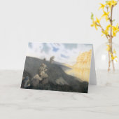 Carte Sur le chemin au château de Troll (Fleur jaune)