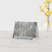 Carte Sur le chemin de Nobska Point Note Card (Fleur jaune)