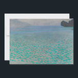 Carte Sur le lac Attersee par Gustav Klimt, Art Vintage<br><div class="desc">Sur le lac Attersee (1900) par Gustav Klimt est une peinture vintage de l'époque victorienne Symbolisme de l'art artistique mettant en vedette le lac Attersee (alias Kammersee). Le lac Attersee est le plus grand lac de la région de Salzkammergut en Autriche. Klimt a passé l'été avec Emilie Flöge à Litzlberg...</div>