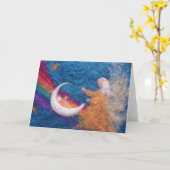 Carte Sur le pont Rainbow (Fleur jaune)