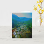 Carte Sur le train vers Bandung (Fleur jaune)