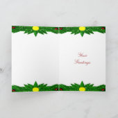 Carte sur mesure du Père Noël (Intérieur)