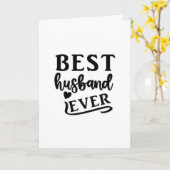 CARTE SUR NOTRE *ANNIVERSAIRE* AU * MEILLEUR MARI JAMAIS (Fleur jaune)