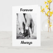 CARTE SUR "NOTRE ANNIVERSAIRE" POUR TOI ET MOI ! (Fleur jaune)