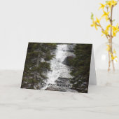 Carte Sur ton baptême (Fleur jaune)