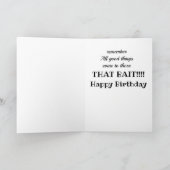 CARTE SUR VOTRE "ANNIVERSAIRE" FANTASTIQUE CONSEIL DE PÊ (Intérieur)