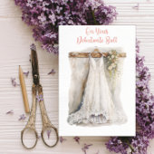 Carte Sur votre boule Debutante