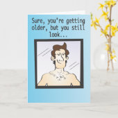 Carte Sure, you're getting older. (Fleur jaune)