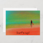 carte "Surf" (Devant / Derrière)