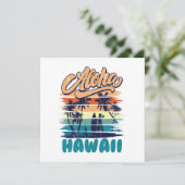 Carte Surf - Aloha Hawaii (Debout devant)