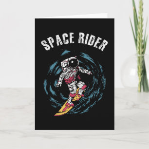 Carte Surf Astronaut Spatial Surfer