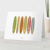 Carte Surf de Longboard (Dos)