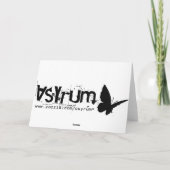 Carte surf des neiges. traînée de poudre (Dos)