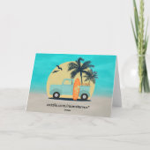 Carte Surf Retro (Dos)