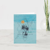 Carte Surfboard greeting card (Devant)
