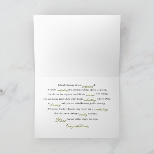 Carte Surpassing love (Intérieur)