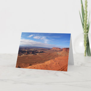 Carte Surplomb de White Rim dans le parc national de Can