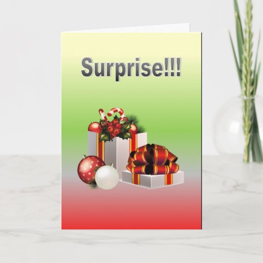 Carte Surprise ! ! ! (Devant)
