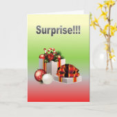 Carte Surprise ! ! ! (Fleur jaune)