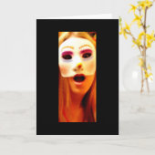 Carte surprise (Fleur jaune)