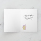 Carte Surprise d'anniversaire (Intérieur)