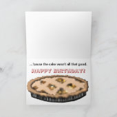 Carte Surprise de gâteau d'anniversaire (Intérieur)