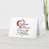 Carte Surprise de jour de lion et d'Agneau-Groundhog (Dos)