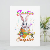 Carte Surprise de Pâques (Debout devant)