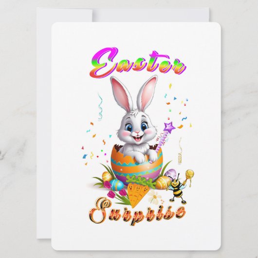 Carte Surprise de Pâques (Devant)