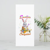 Carte Surprise de Pâques (Debout devant)