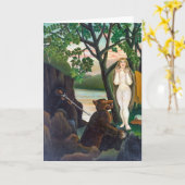 Carte Surprise désagréable | Henri Rousseau | (Fleur jaune)