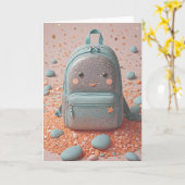 Carte Surprise Sac à Dos (Fleur jaune)