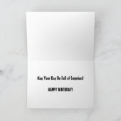 Carte Surprise sur Rapa Nui - Anniversaire (Intérieur)