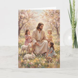 Carte Surrounded by Love Easter Card