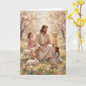 Carte Surrounded by Love Easter Card (Fleur jaune)