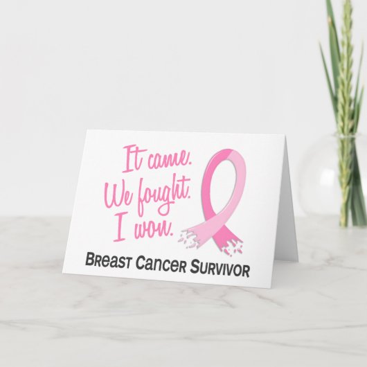 Carte Survivant 11 Cancer du sein (Devant)