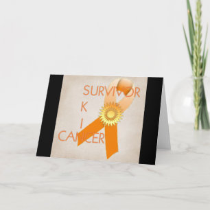 Carte Survivant D2 de cancer de la peau : : Puzzle/ruban