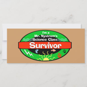 Carte Survivant de la catégorie des sciences, y compris